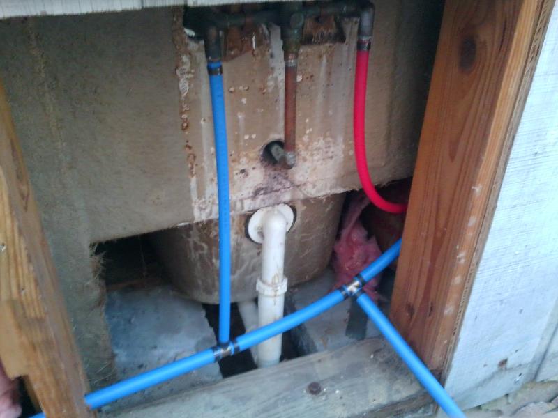 New main supply line